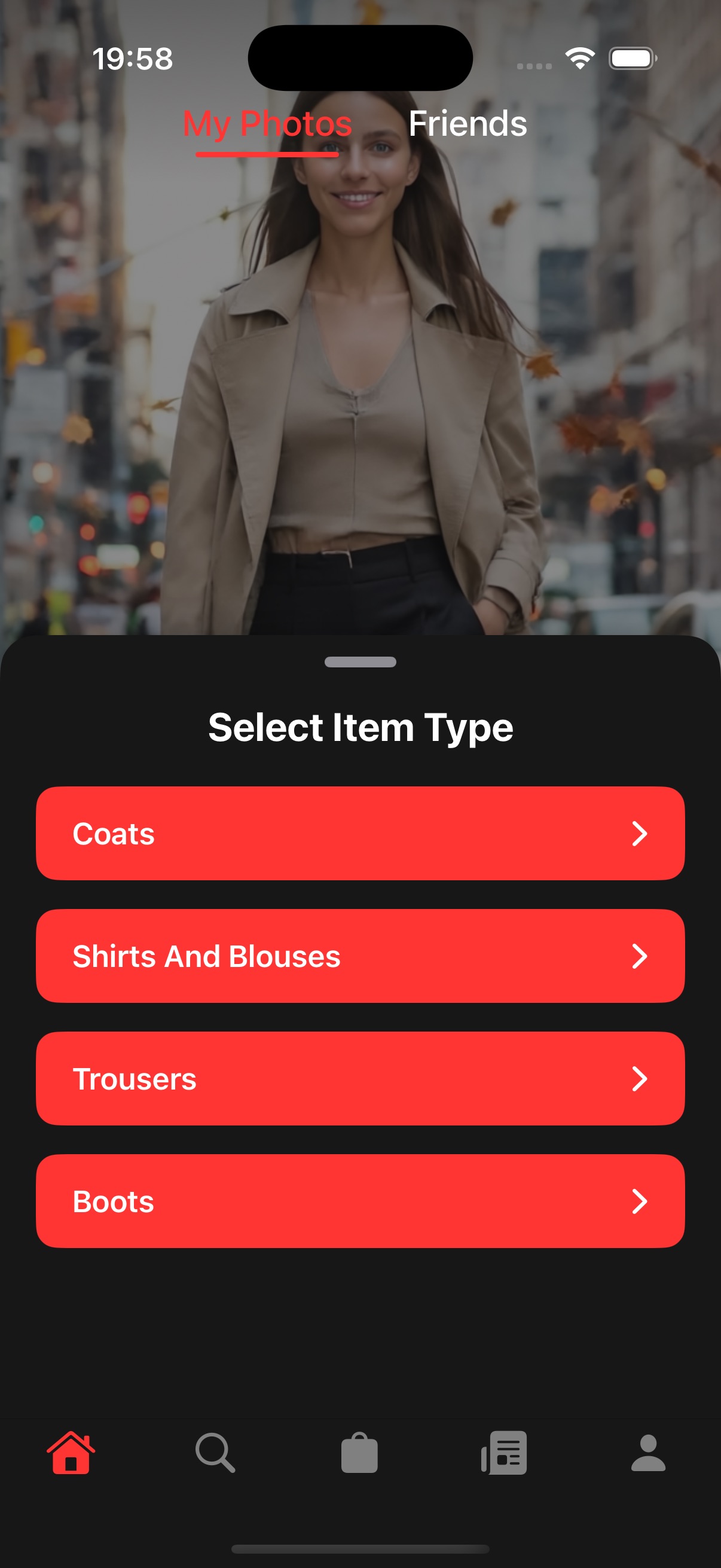 Swipe Fashion iPhone Screenshot